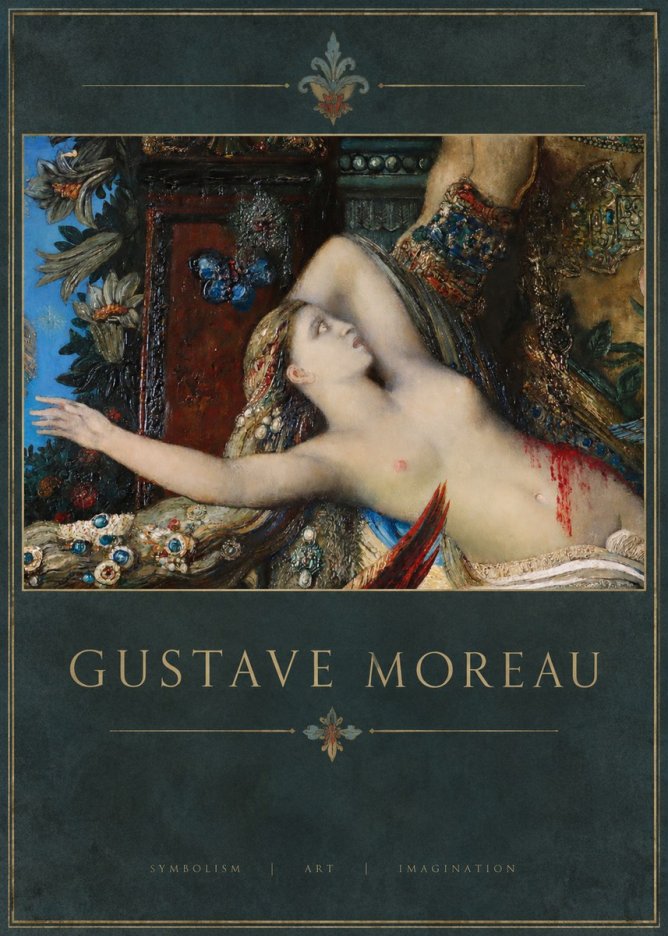 Gustave Moreau Salome I No2 - Plakát