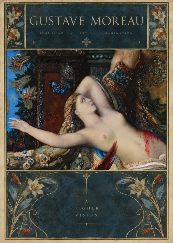 Gustave Moreau Salome I No6 - Plakát