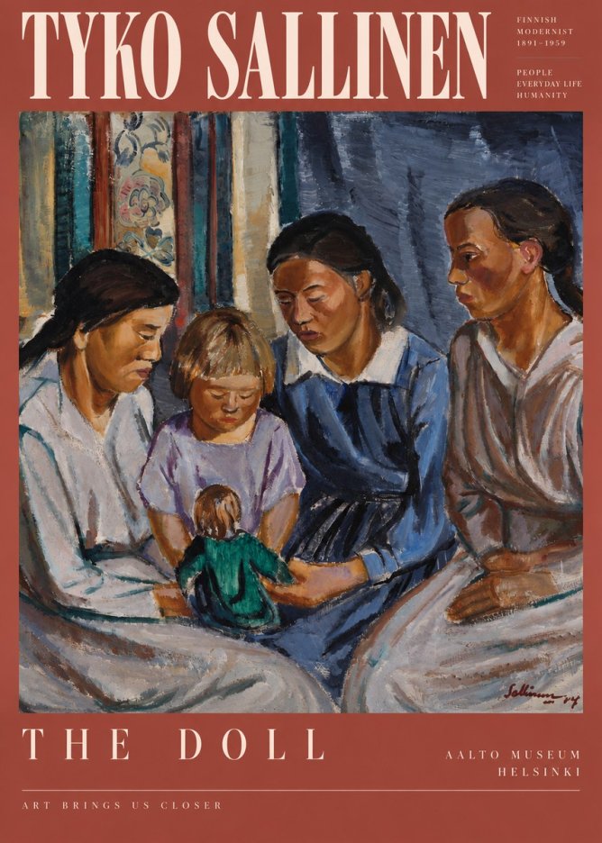 Tyko Sallinen The Doll No2 - Plakát