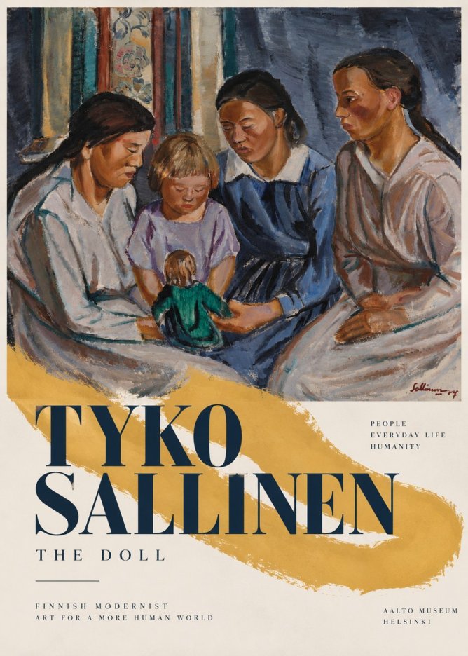 Tyko Sallinen The Doll No3 - Plakát