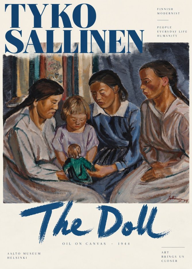 Tyko Sallinen The Doll No5 - Plakát