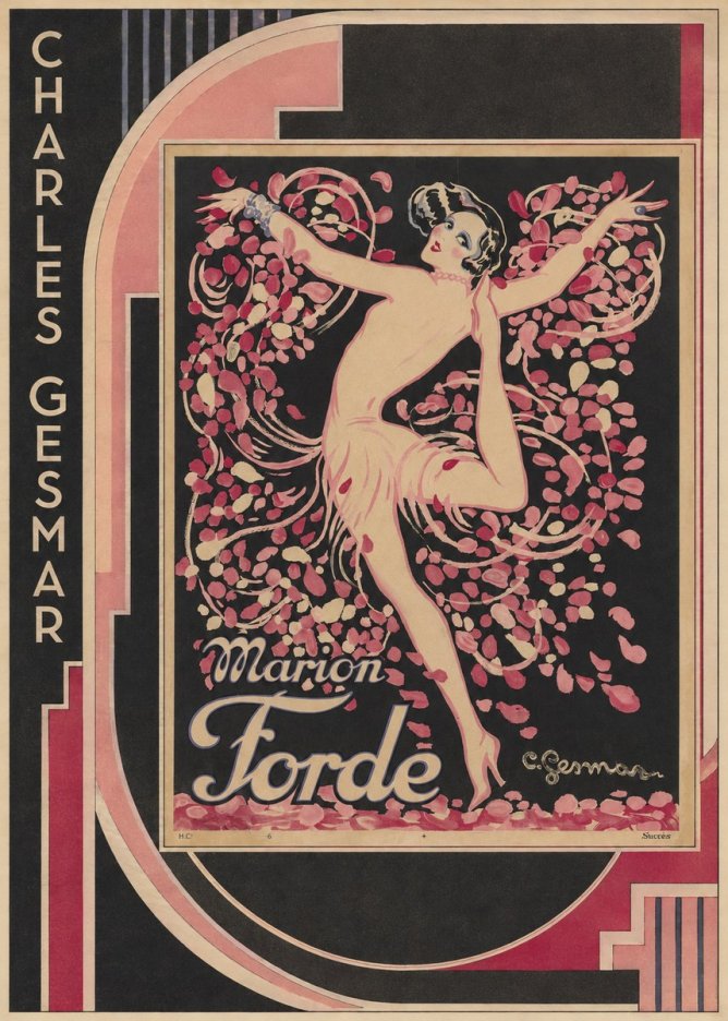 Charles Gesmar Marion Forde I No2 - Plakát