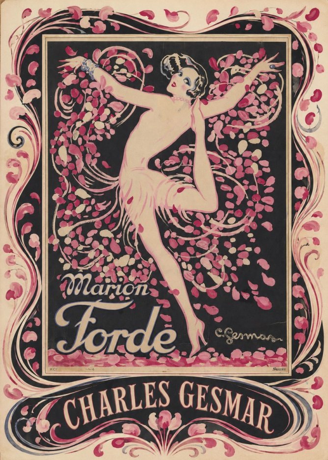Charles Gesmar Marion Forde I No3 - Plakát