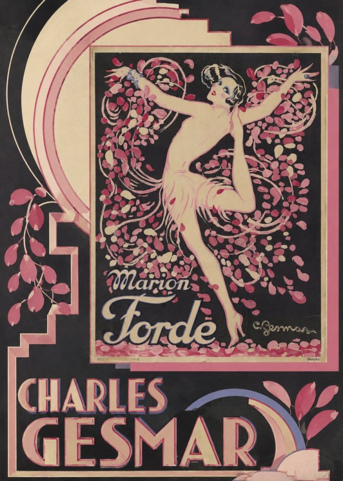 Charles Gesmar Marion Forde I No6 - Plakát