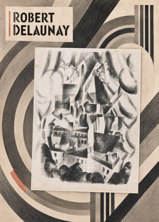 Robert Delaunay Vue Sur La Ville No4 - Plakát