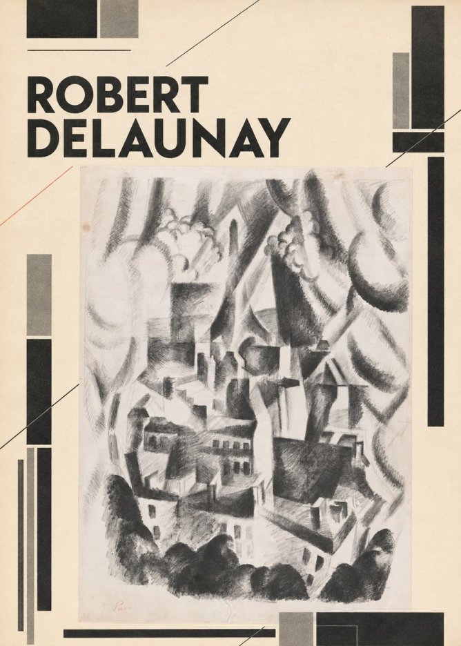 Robert Delaunay Vue Sur La Ville No5 - Plakát