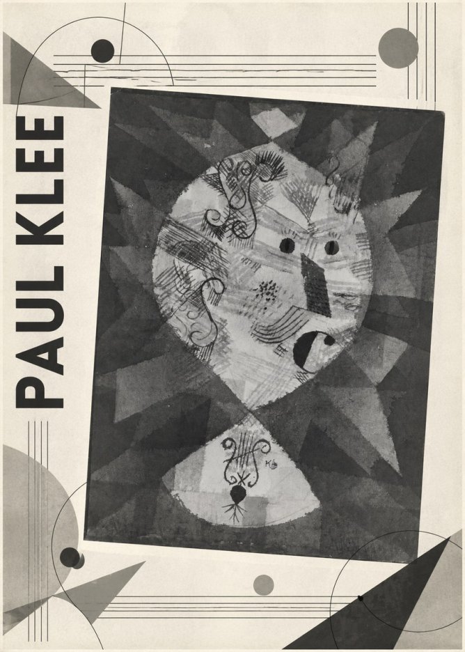 Paul Klee Der O Vom Hohen C No5 - Plakát