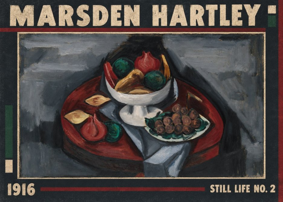 Marsden Hartley Still Life No. 2 No5 - Plakát