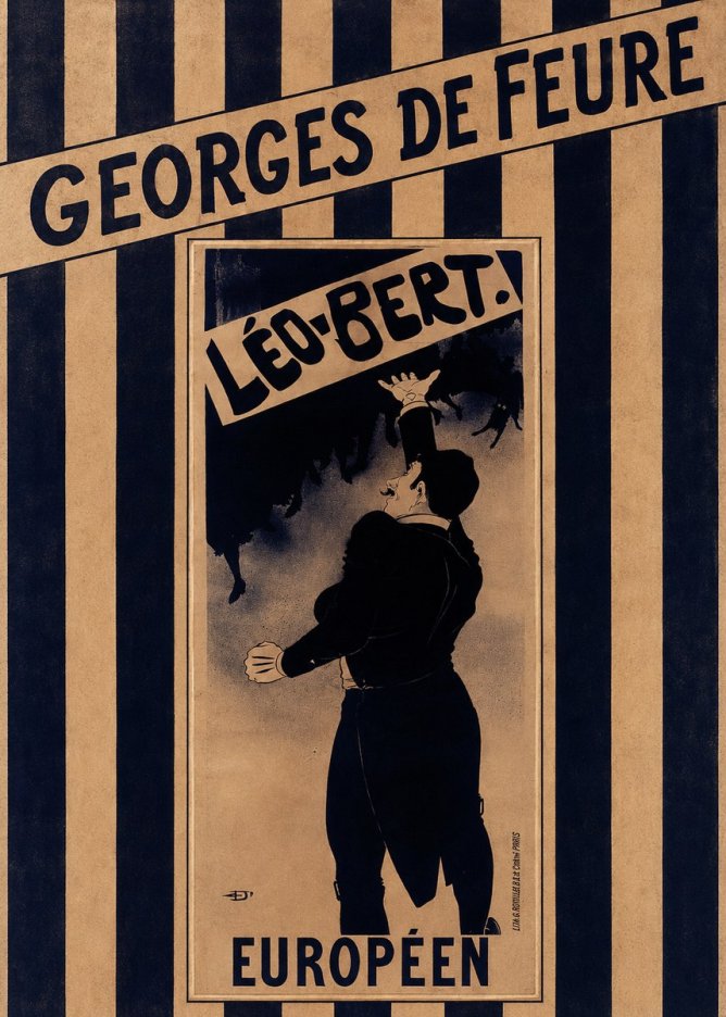 Georges de Feure Léo-bert! I No5 - Plakát