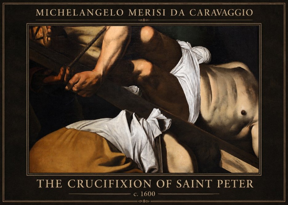 Michelangelo Merisi da Caravaggio The Crucifixion of Saint Peter I No1 - Plakát