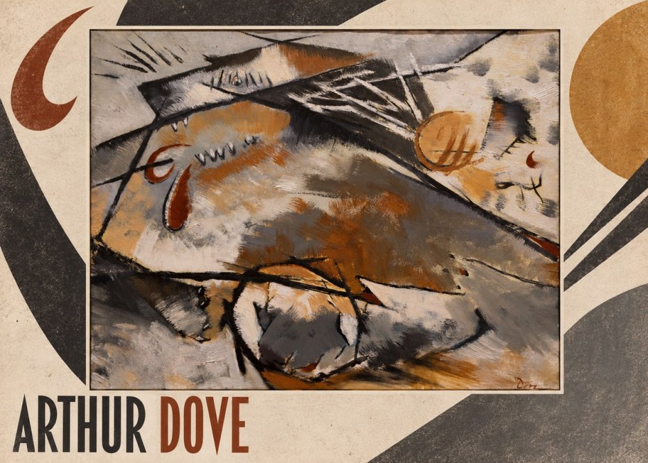 Arthur Dove Pagan Philosophy No4 - Plakát