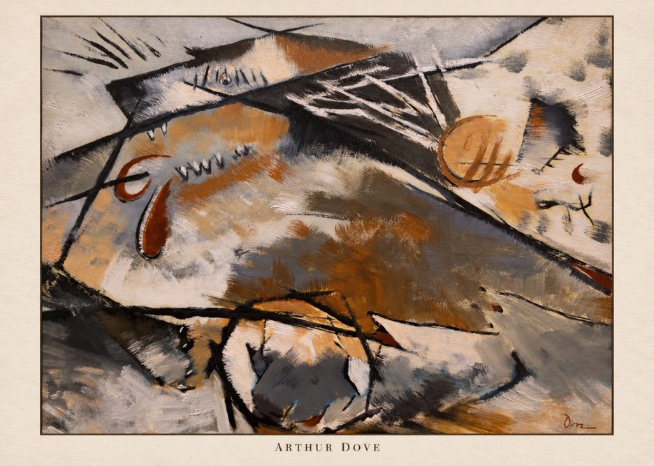 Arthur Dove Pagan Philosophy No6 - Plakát