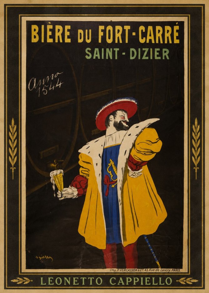 Leonetto Cappiello Bière Du Fort-carré Saint-dizier No1 - Plakát