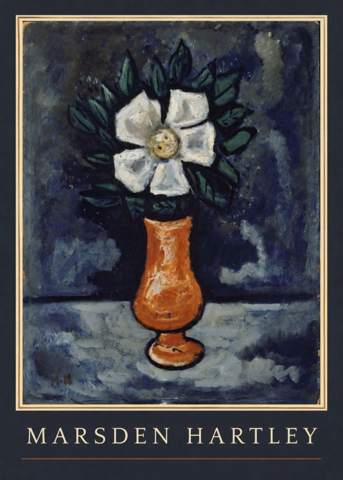 Marsden Hartley Flower in Vase No1 - Plakát