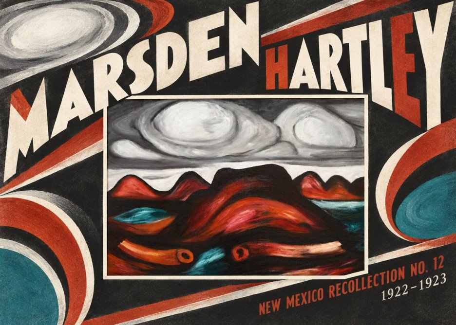 Marsden Hartley New Mexico Recollection No. 12 No5 - Plakát