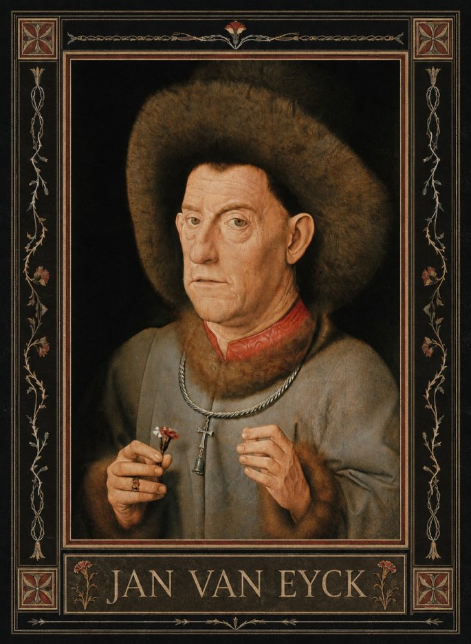 Jan van Eyck Jan Van Eyck No4 - Plakát