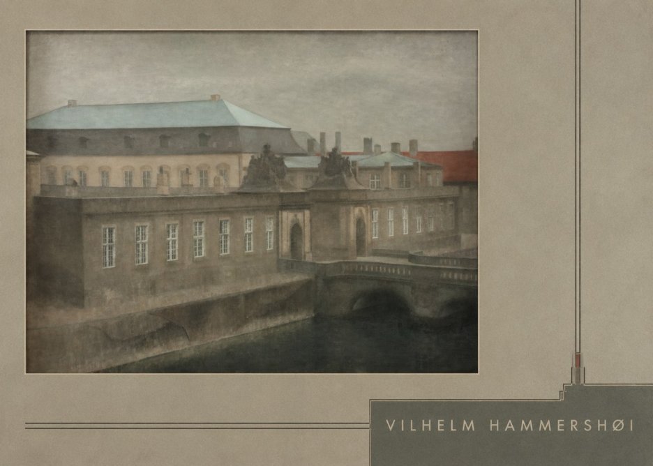 Vilhelm Hammershøi The Old Christiansborg, Late Autumn No4 - Plakát