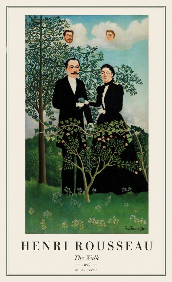 Rousseau The Walk No1 - Plakát