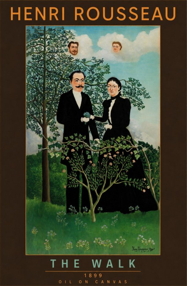 Rousseau The Walk No2 - Plakát