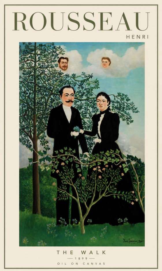 Rousseau The Walk No3 - Plakát