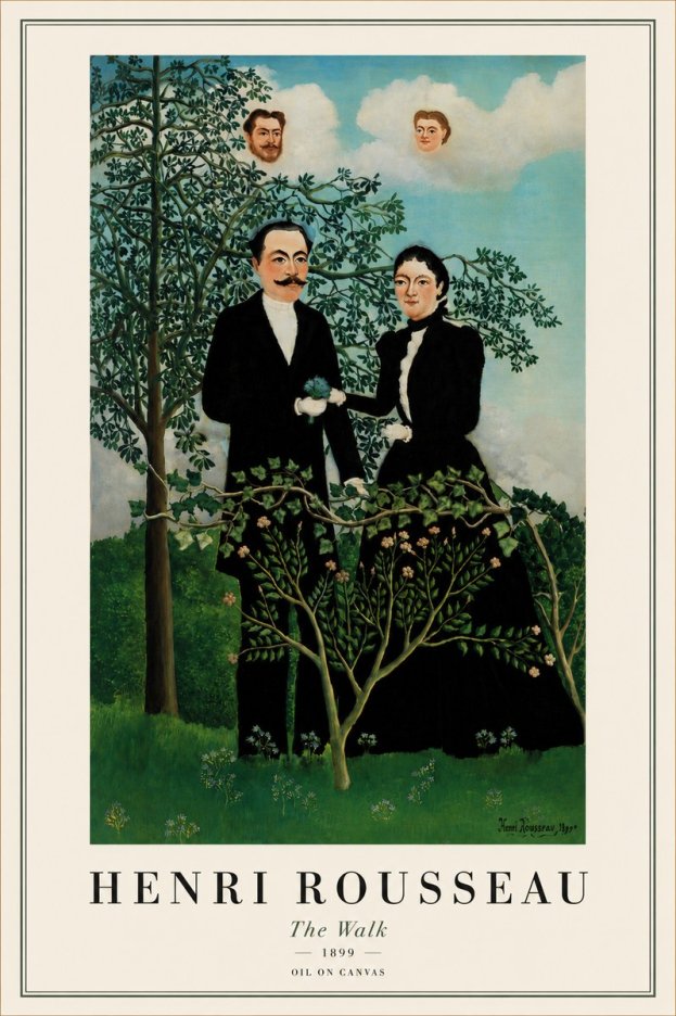 Rousseau The Walk No5 - Plakát