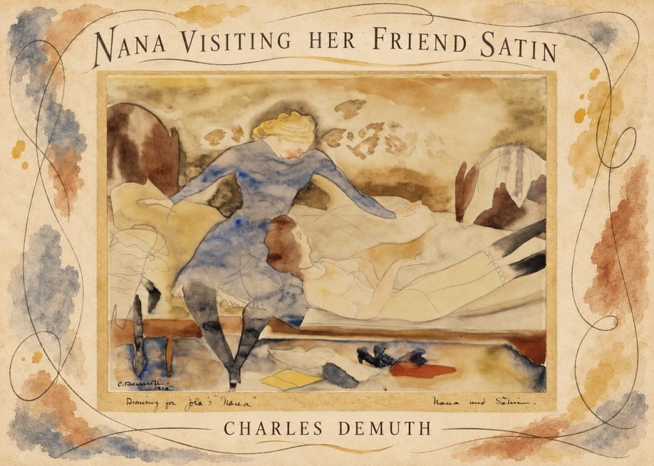 Charles Demuth Nana Visiting Her Friend Satin No4 - Plakát