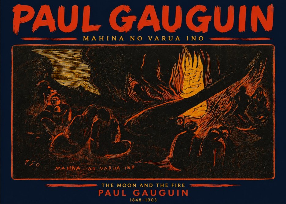 Paul Gauguin Mahina No Varua Ino No4 - Plakát