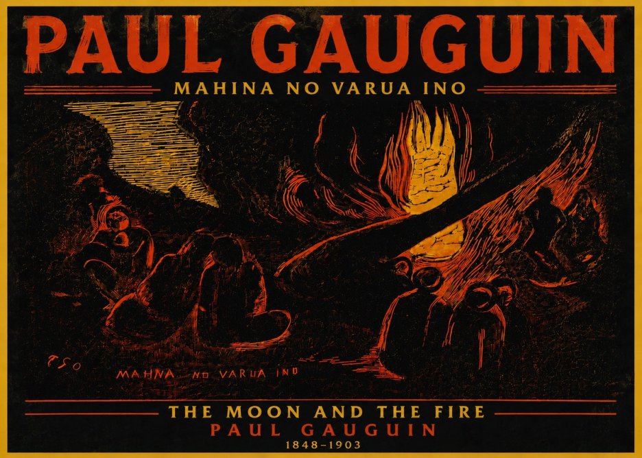 Paul Gauguin Mahina No Varua Ino No6 - Plakát