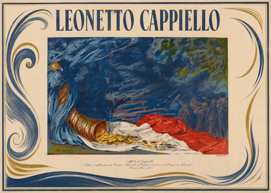 Leonetto Cappiello Emprunt National No1 - Plakát