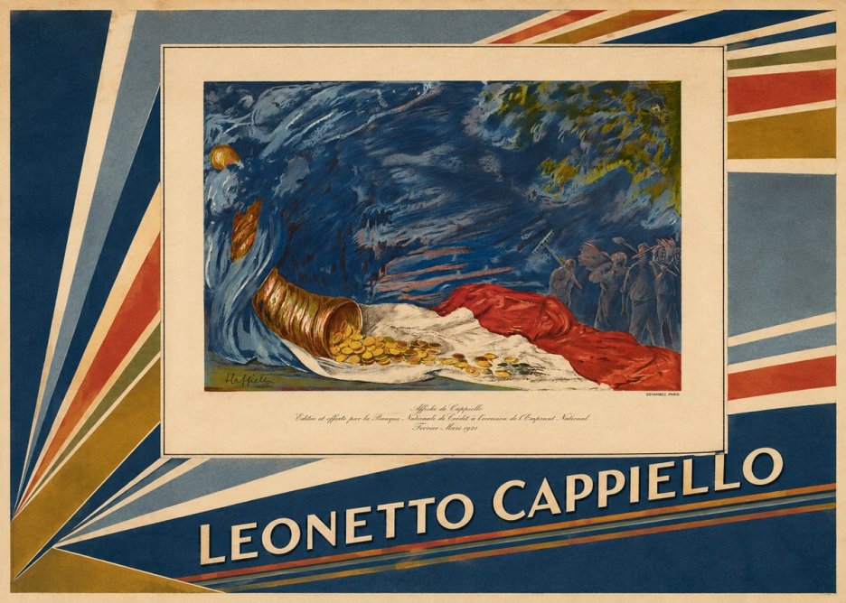 Leonetto Cappiello Emprunt National No3 - Plakát