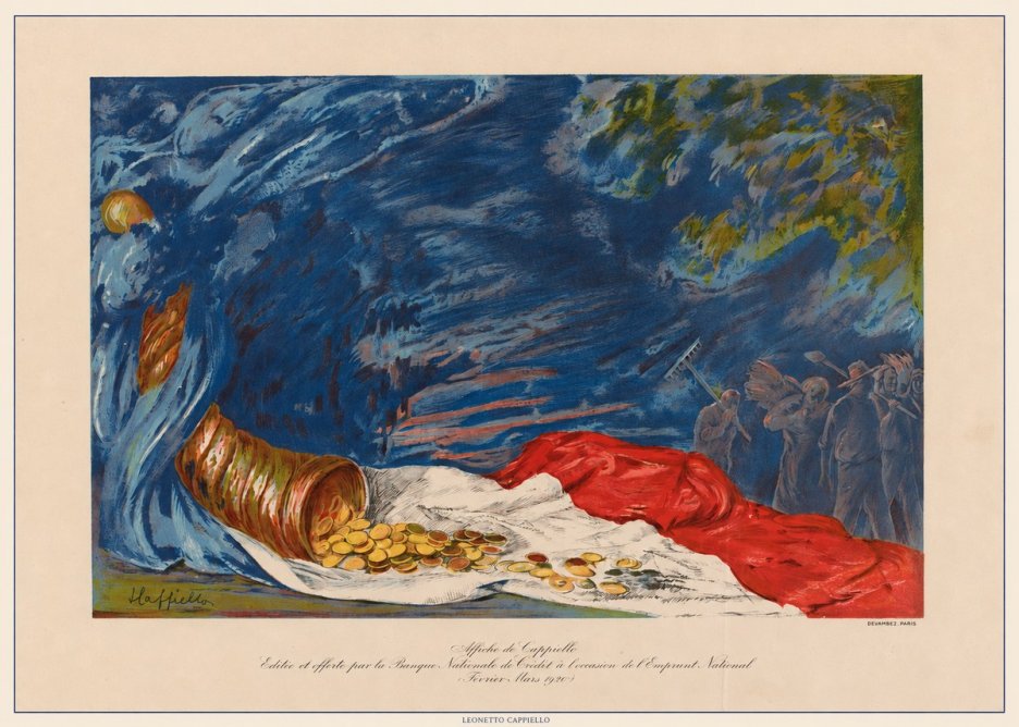 Leonetto Cappiello Emprunt National No6 - Plakát