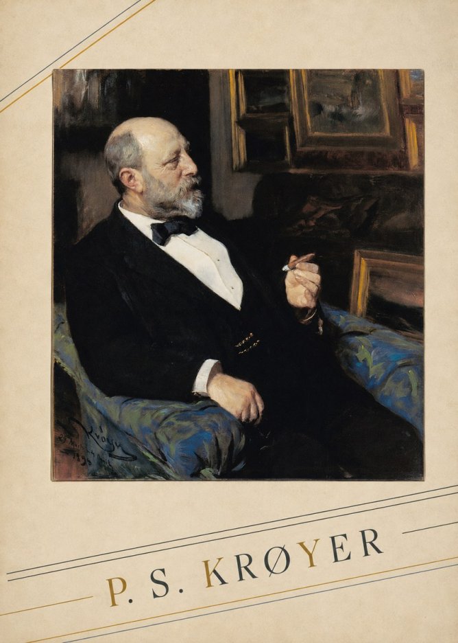 P.S. Krøyer Self-portrait I No5 - Plakát
