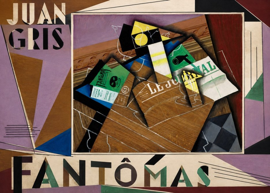 Juan Gris Fantômas I No2 - Plakát