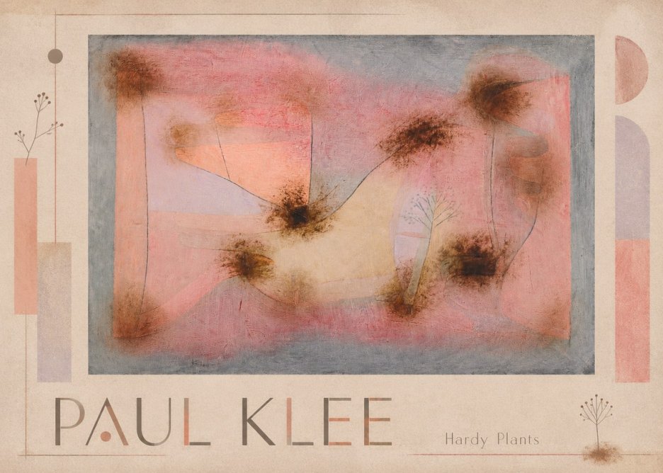 Paul Klee Hardy Plants I No1 - Plakát