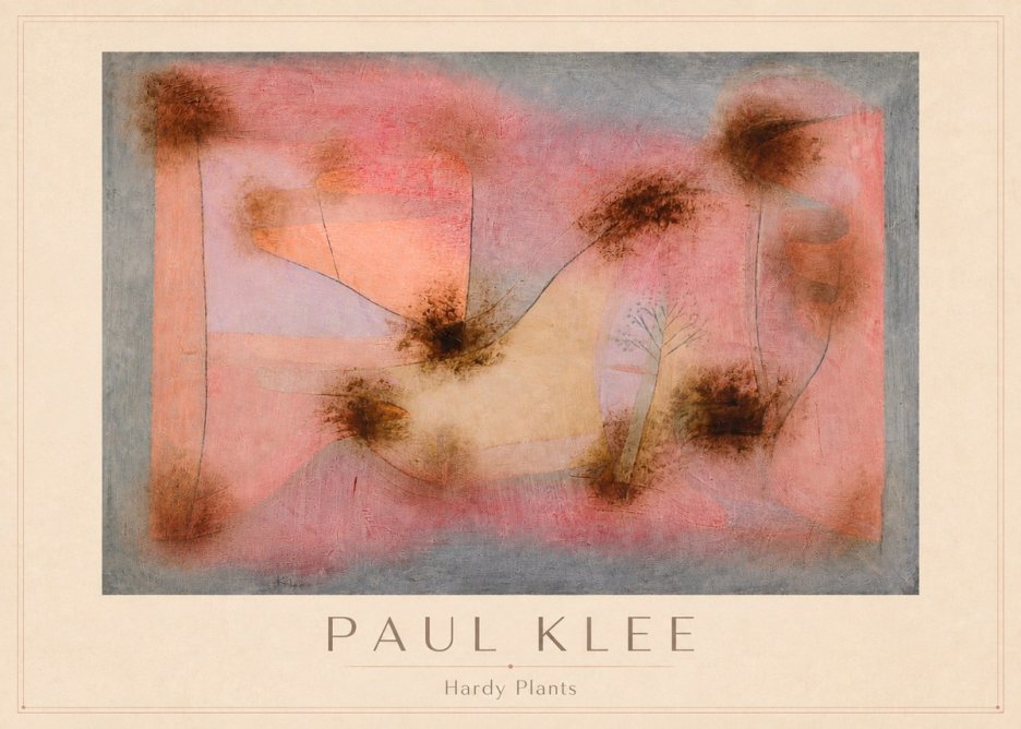Paul Klee Hardy Plants I No3 - Plakát
