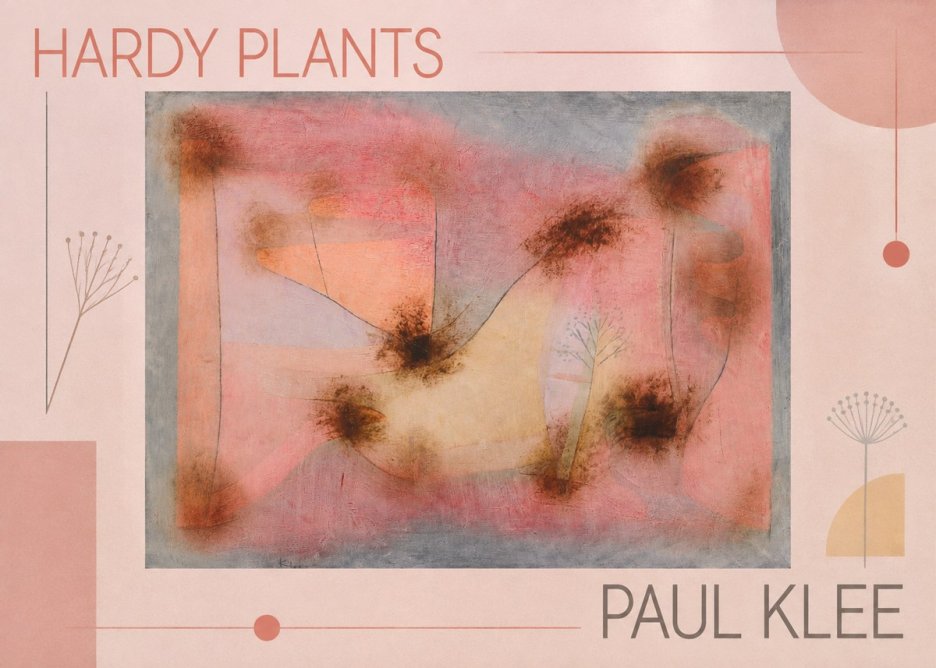 Paul Klee Hardy Plants I No6 - Plakát