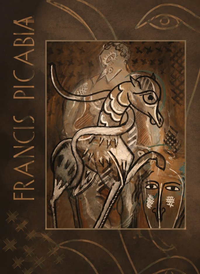 Francis Picabia Stylized Figures and Horse No5 - Plakát
