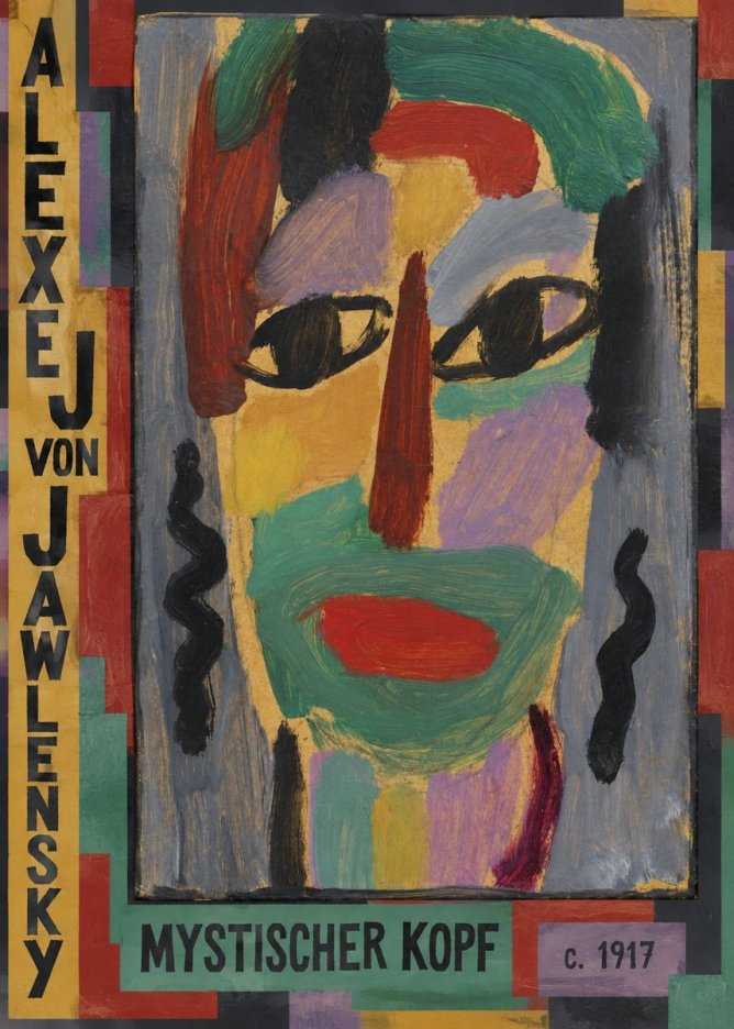 Alexej von Jawlensky Mystischer Kopf No2 - Plakát