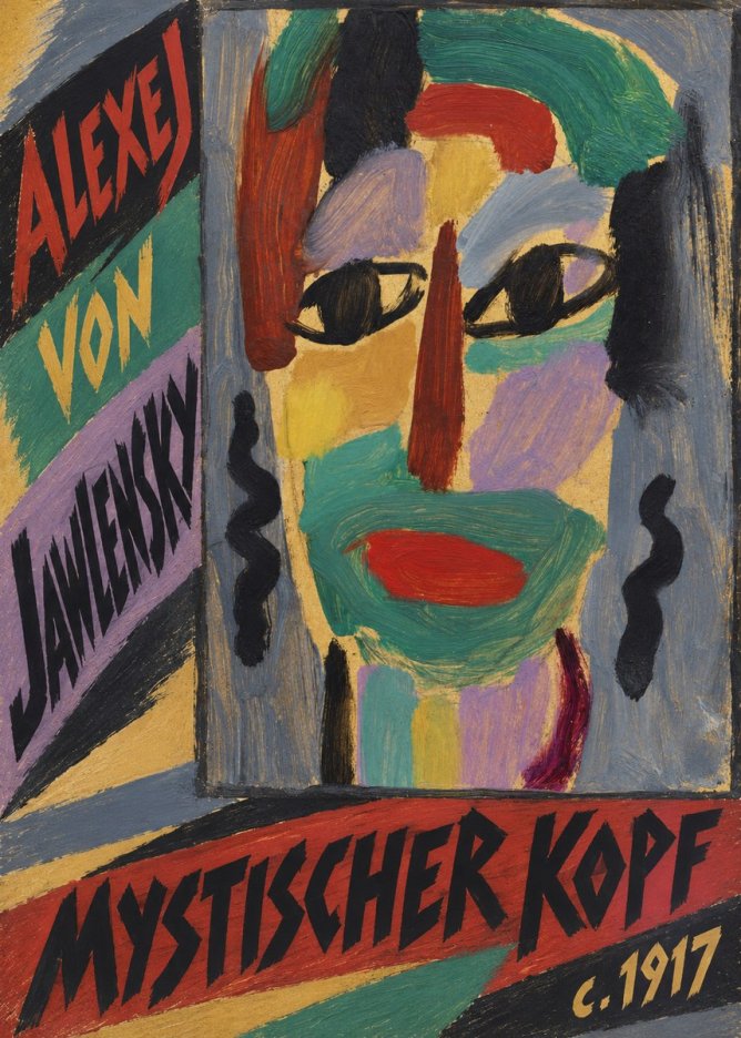 Alexej von Jawlensky Mystischer Kopf No5 - Plakát