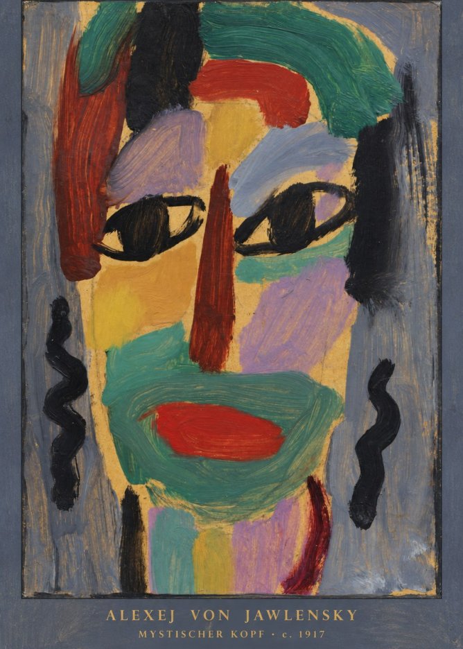 Alexej von Jawlensky Mystischer Kopf No6 - Plakát