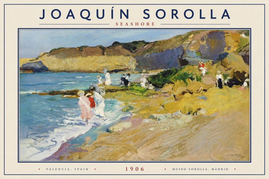 Sorolla Seashore No3 - Plakát