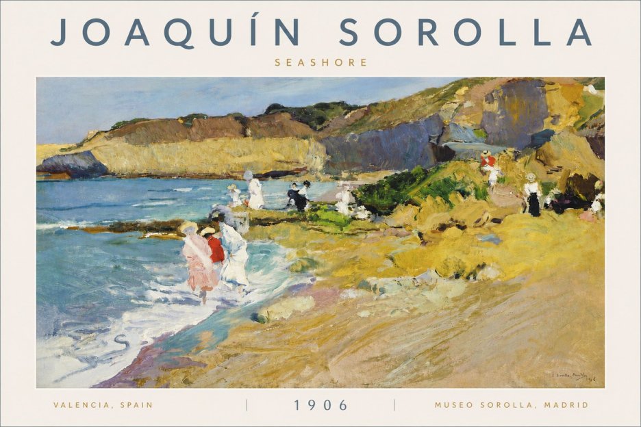 Sorolla Seashore No4 - Plakát