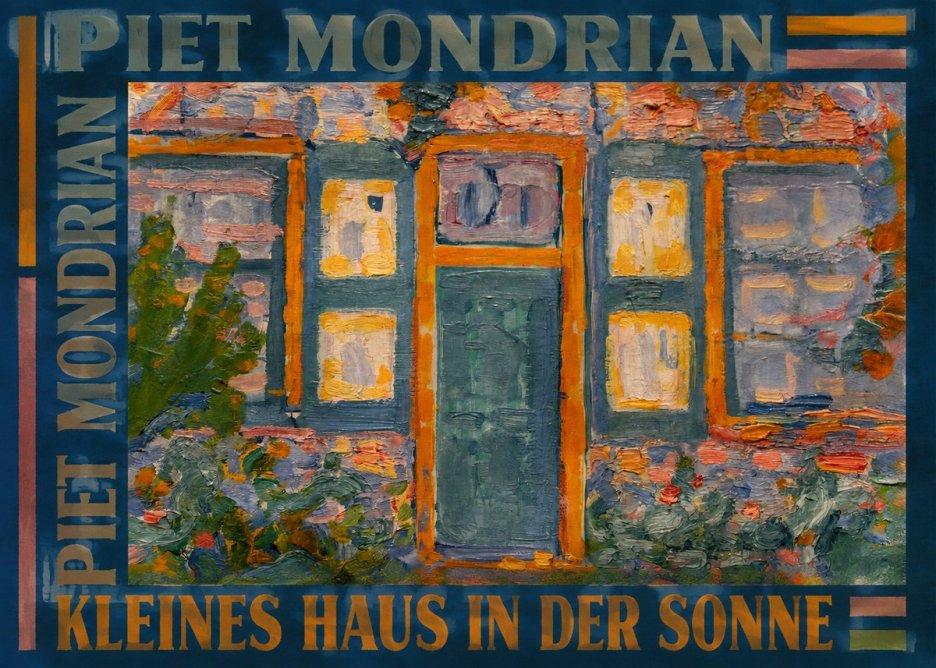 Piet Mondrian Kleines Haus in Der Sonne II No5 - Plakát