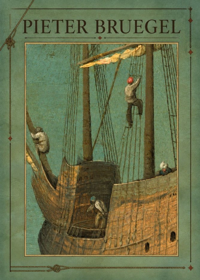 Pieter Bruegel The Ship No1 - Plakát