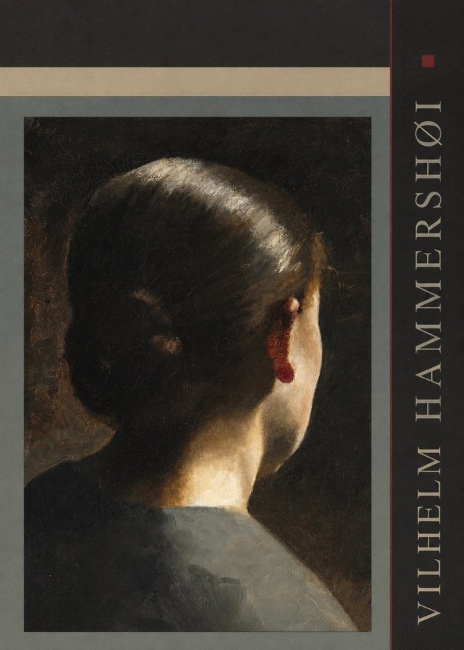 Vilhelm Hammershøi Woman from Behind No6 - Plakát