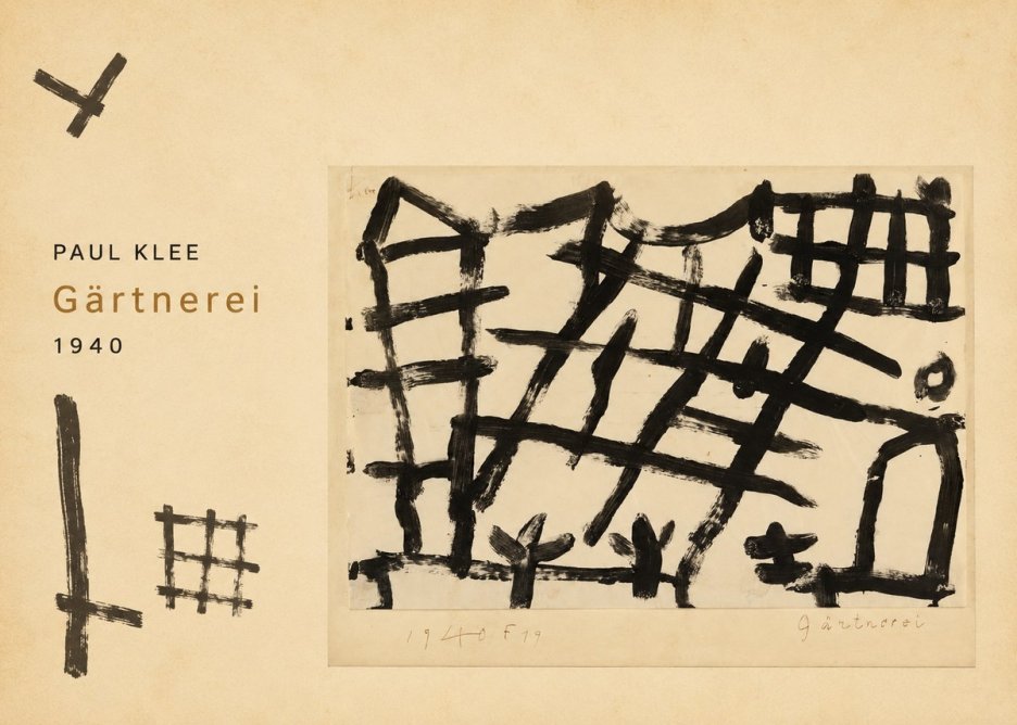 Paul Klee Gärtnerei No2 - Plakát