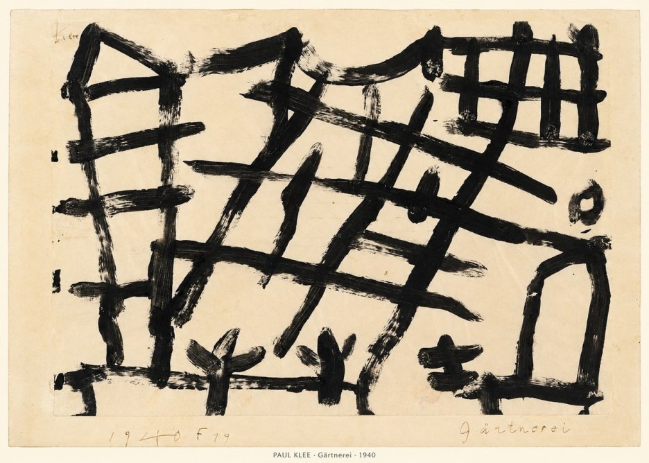 Paul Klee Gärtnerei No6 - Plakát