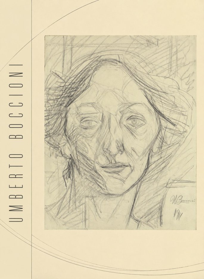 Umberto Boccioni Head of a Woman No2 - Plakát