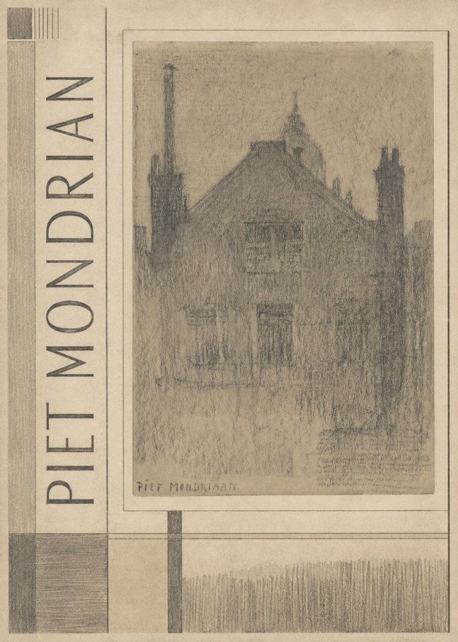 Piet Mondrian House Study No2 - Plakát