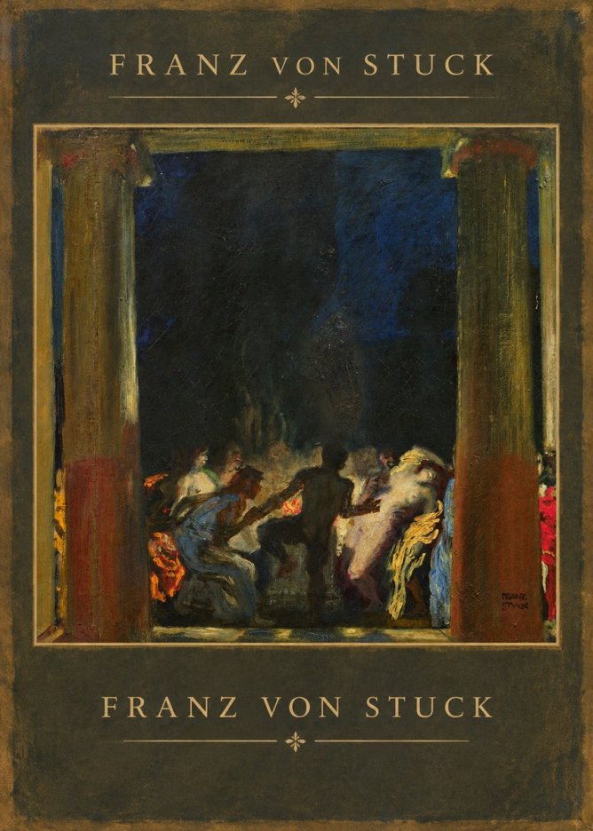 Franz von Stuck Bacchic Revel No2 - Plakát